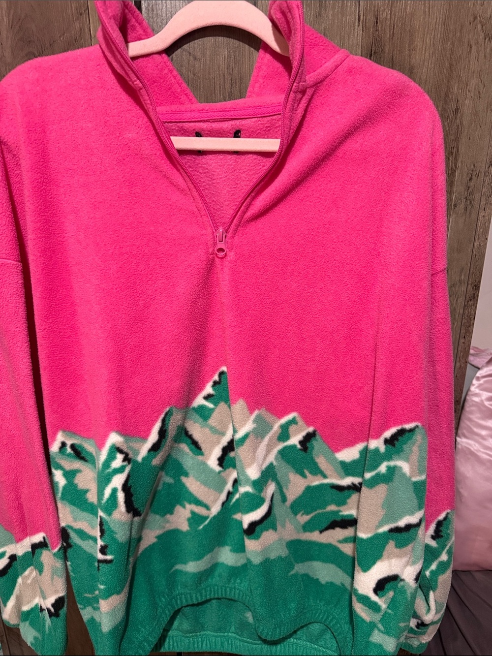 Mountain range quarter zip